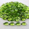 6x8mm Natural Peridot Smooth Pear Cabochon