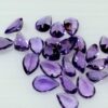 6x8mm Natural Amethyst Pear Cut Gemstone