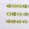 6x8mm Natural Peridot Pear Cut Gemstone