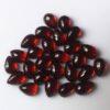 6x8mm Natural Red Garnet Smooth Pear Cabochon