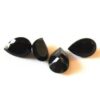 7x5mm Natural Black Onyx Pear Cut Gemstone