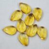 7x5mm Natural Citrine Smooth Pear Cabochon