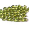 8x10mm Natural Peridot Smooth Pear Cabochon