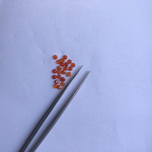 2mm carnelian round