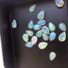 10x14mm Natural Ethiopian Opal Smooth Pear Cabochon