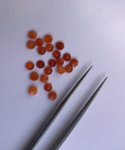 5mm carnelian round