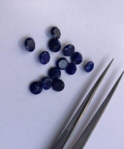 5mm lapis lazuli round cut