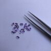 4x3mm Natural Amethyst Smooth Pear Cabochon