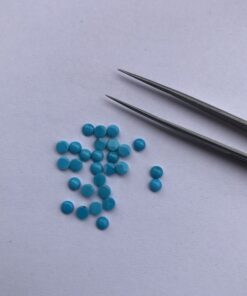 3mm sleeping beauty turquoise round