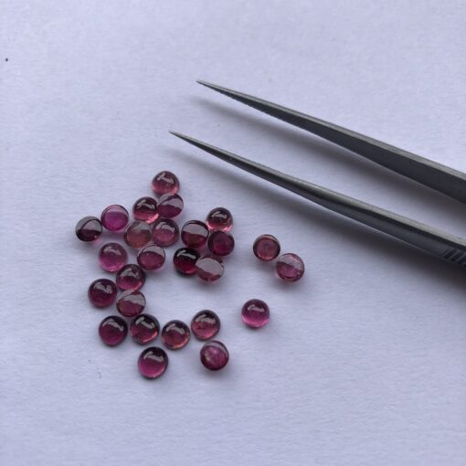 5mm pink tourmaline round