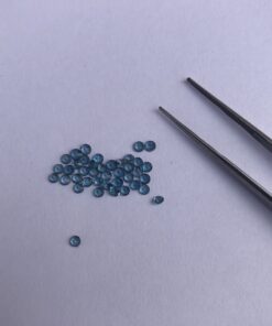 3mm Natural London Blue Topaz Round Cut Gemstone