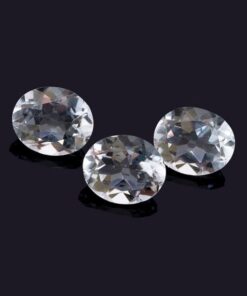 10x12mm crystal quartz oval cut