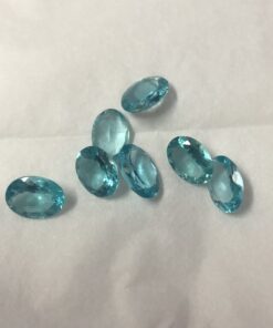 10x12mm blue apatite oval cut