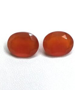 10x12mm carnelian oval cut