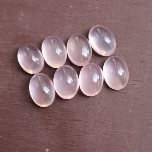 10x12mm rose quartz oval