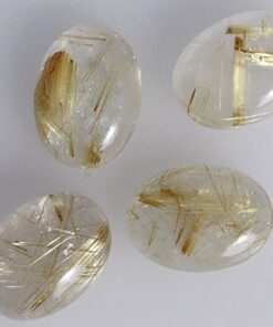 10x14mm golden rutile oval