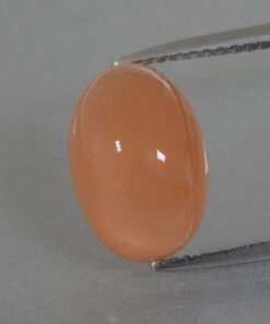 14x10mm Natural Peach Moonstone Smooth Oval Cabochon