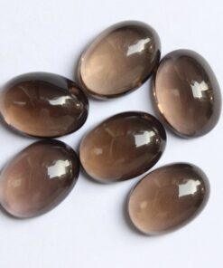 10x14mm smoky quartz oval