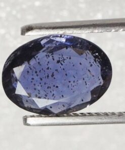 10x14mm iolite oval cut