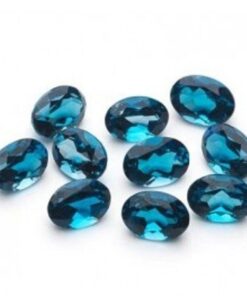 10x14mm london blue topaz oval cut