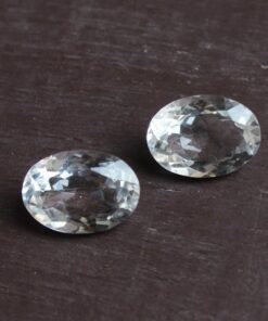 10x14mm crystal quartz oval cut