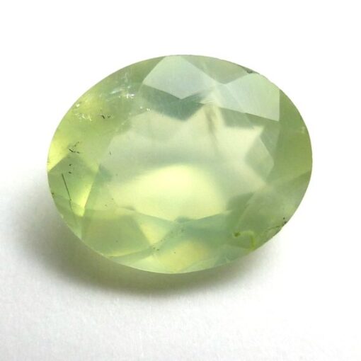 10x14mm prehnite oval cut