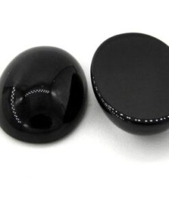 10x14mm black spinel oval