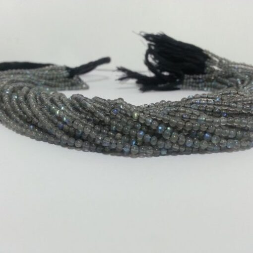 labradorite round beads