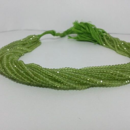 3mm peridot beads