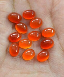 5x3mm carnelian oval