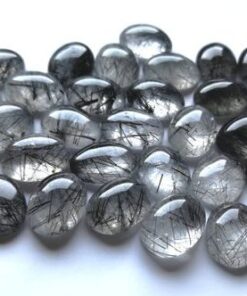 5x3mm black rutile oval