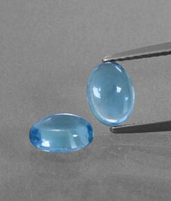 5x3mm sky blue topaz oval