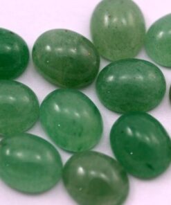 5x3mm green aventurine oval