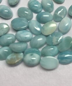 5x4mm larimar oval