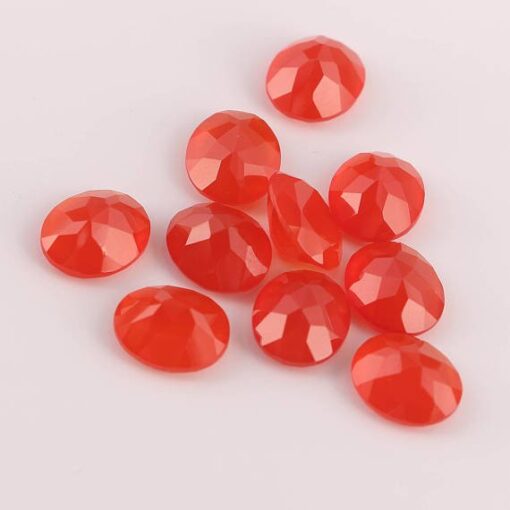 5x4mm carnelian oval cut