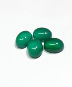 5x4mm green onyx oval