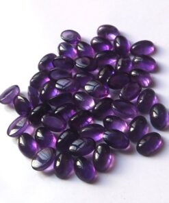 6x4mm african amethyst oval