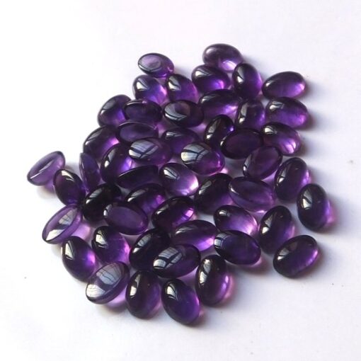 6x4mm african amethyst oval