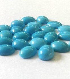 6x4mm sleeping beauty turquoise oval