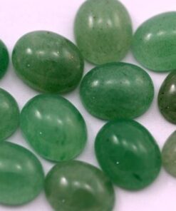 6x4mm green aventurine oval