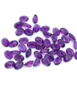 6x8mm african amethyst oval cut