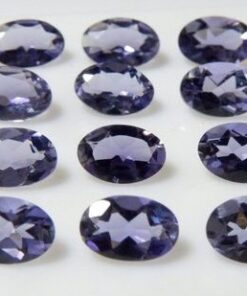 6x8mm iolite oval cut