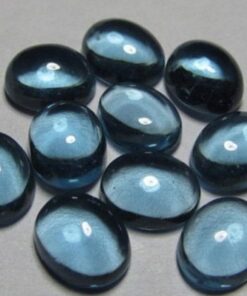 6x8mm london blue topaz oval