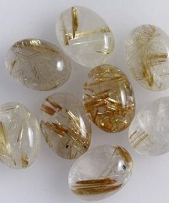 7x5mm golden rutile oval