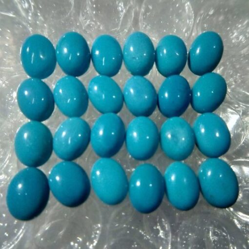 7x5mm sleeping beauty turquoise oval