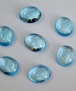 6x8mm sky blue topaz oval