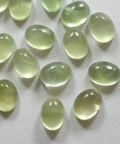 7x9mm prehnite oval