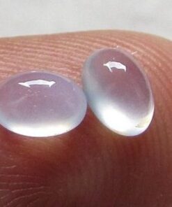 7x9mm blue chalcedony oval