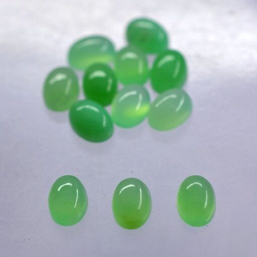 7x9mm chrysoprase oval