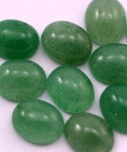 7x9mm green aventurine oval